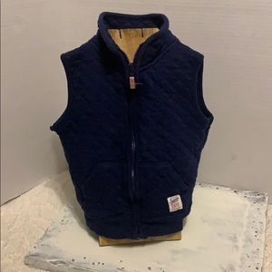 Carters Navy Vest 24m